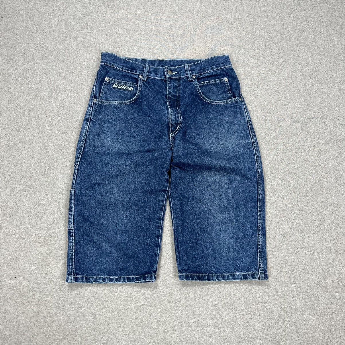 JNCO × Karl Kani × Southpole VINTAGE SOUTHPOLE JORTS DENIM SHORTS HIP HOP RAP SKATE Size US 31 - 4 Thumbnail