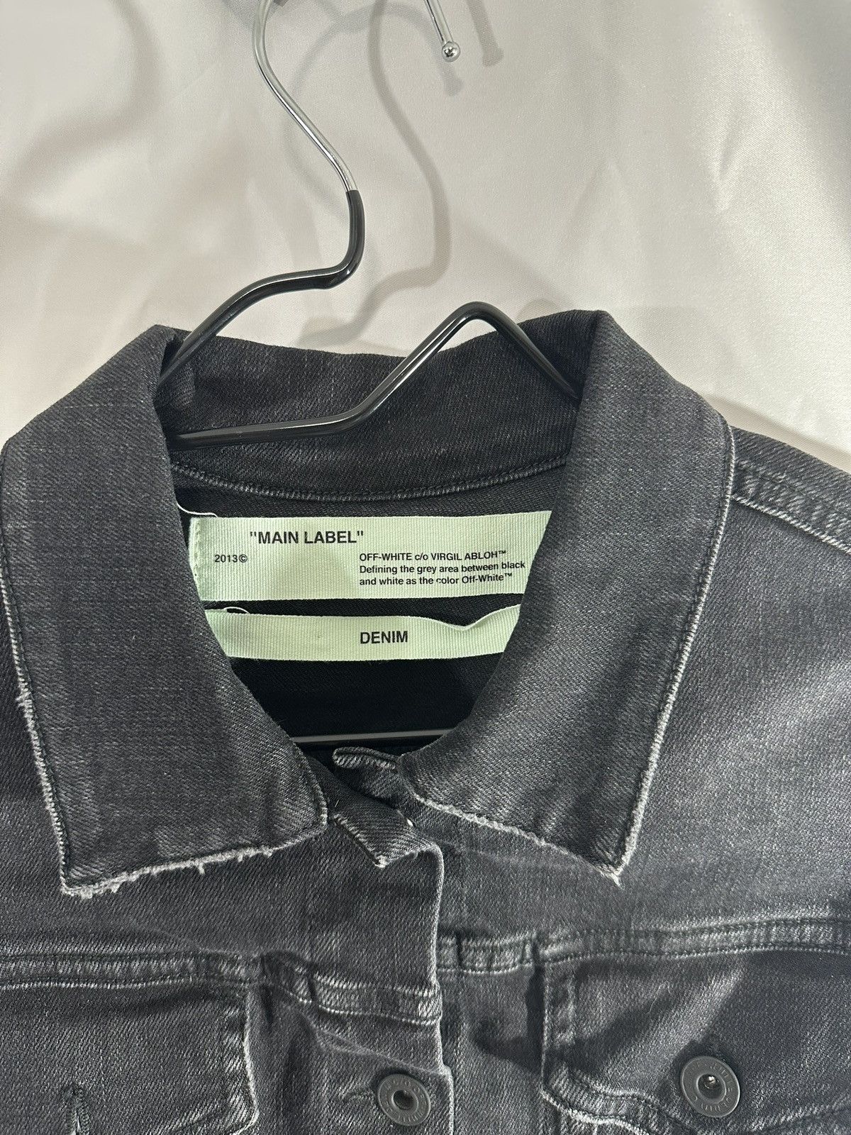 Off-White Off White denim Jacket Size XS / US 0-2 / IT 36-38 - 4 Thumbnail