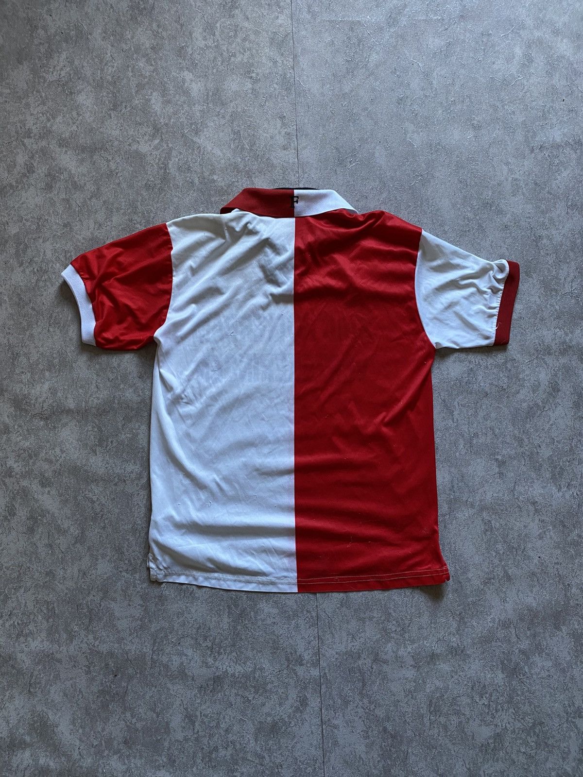 Kappa SIGNED By Dirk Kuyt 2004/05 Feyenoord Rotterdam Home Jersey Size US S / EU 44-46 / 1 - 8 Thumbnail