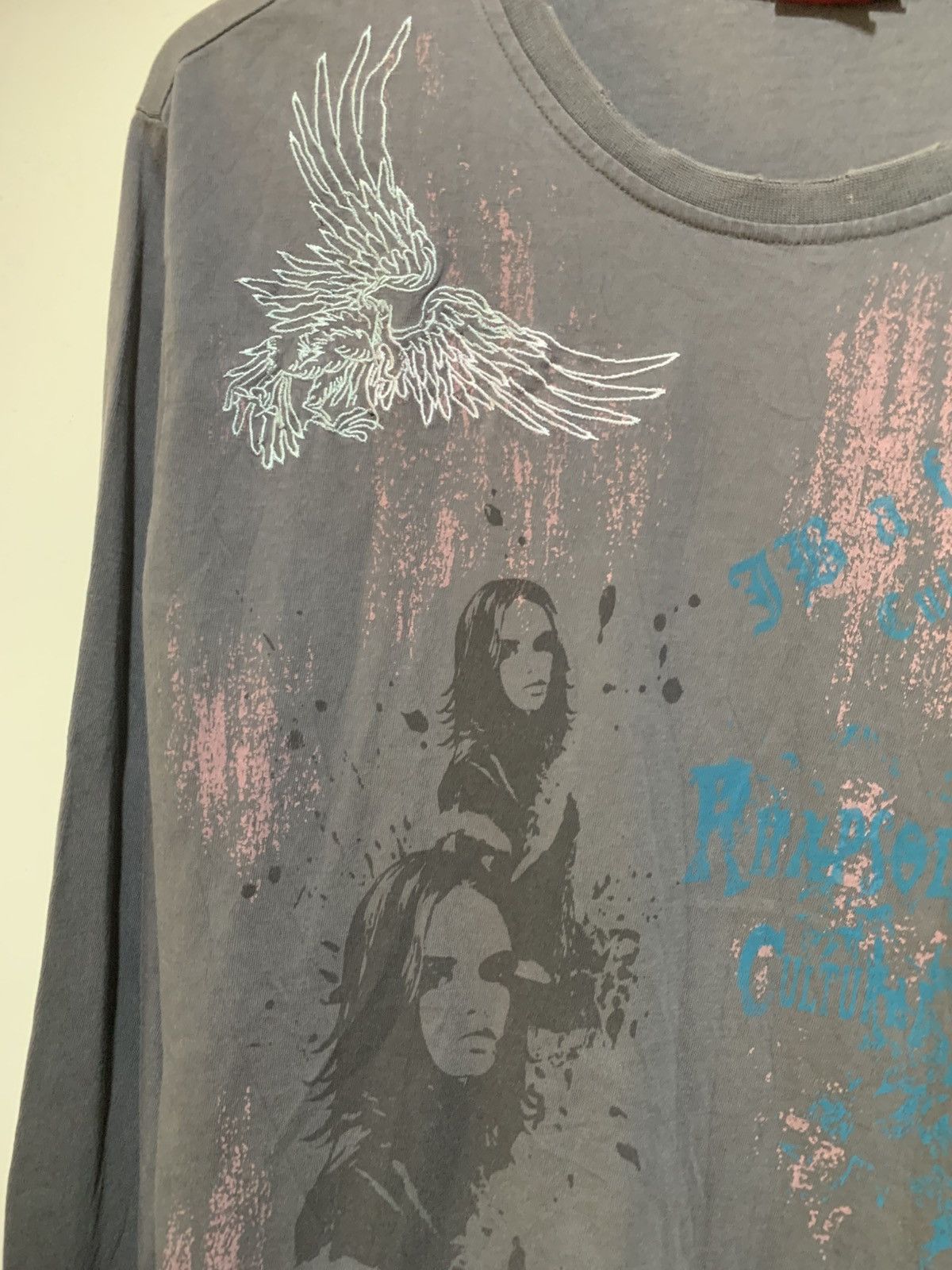 Japanese Brand Japanese Y2K Jambangee Poem Longsleve Tee Shirt Size US M / EU 48-50 / 2 - 7 Thumbnail