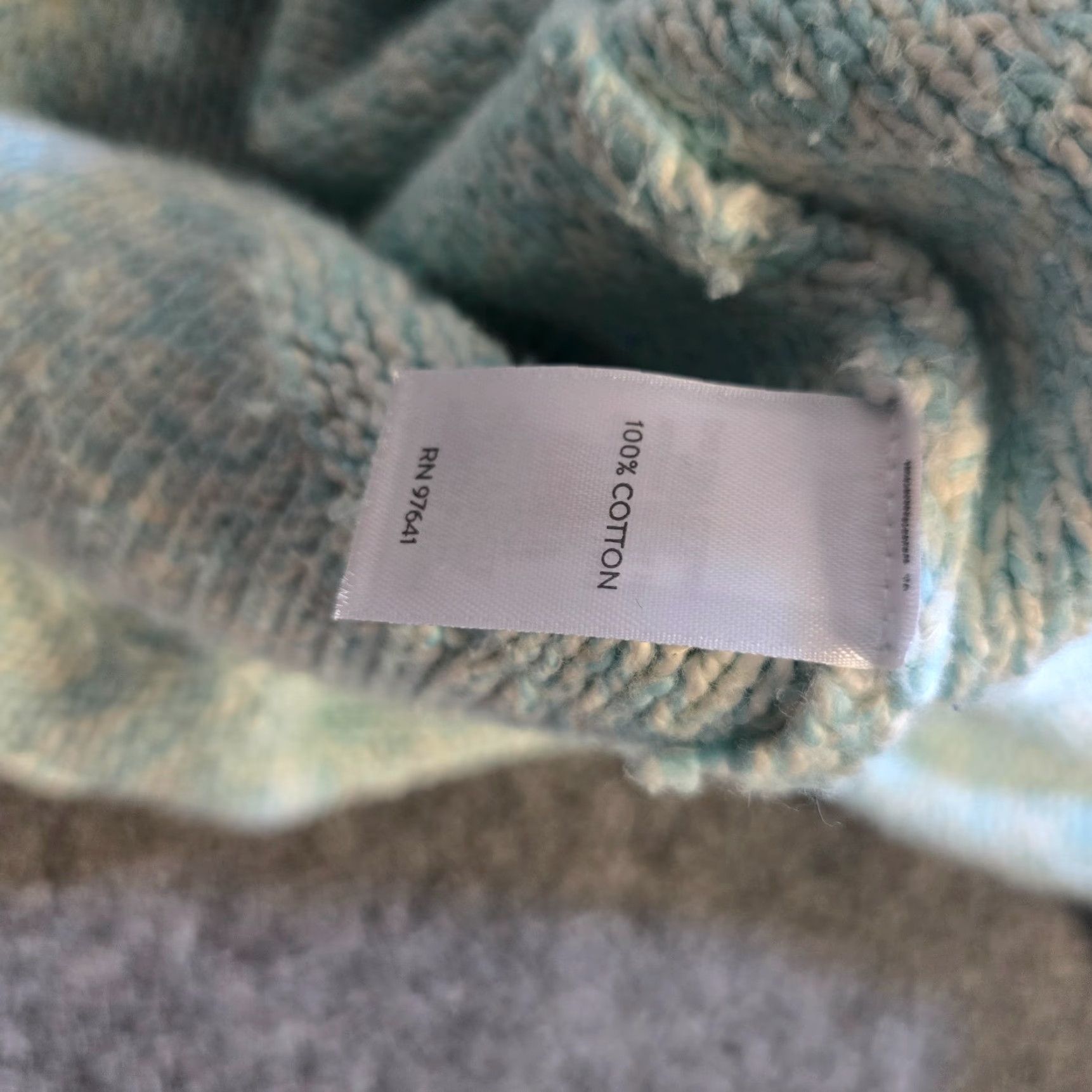 J. Jill J. Jill Sweater Women Size M Green Cable-Knit 3/4 Sleeve V-Neck Soft Casual Pullover Size M / US 6-8 / IT 42-44 - 7 Thumbnail