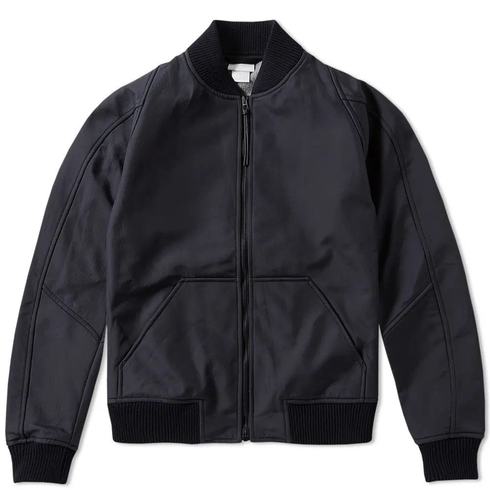 image of Nike Nsw Lab White Label Bomber Jacket Made In Italy in Black, Men's (Size Medium)
