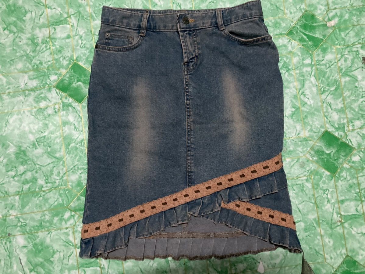 Designer × LIZ LISA Liz Lisa Skirts Washed jeans Size 28" / US 6 / IT 42 - 1 Thumbnail