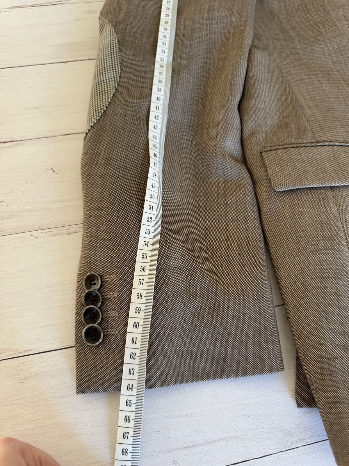 Other Roy Robson Pure Wool Blazer Modern Fit Elbow Patch Detail Size 40R - 14 Thumbnail