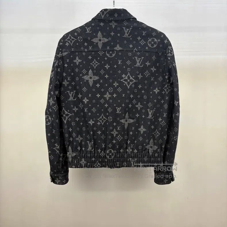 Louis Vuitton Louis Vuitton SS24 Gypsophila logo Denim Jacket Size US S / EU 44-46 / 1 - 2 Thumbnail