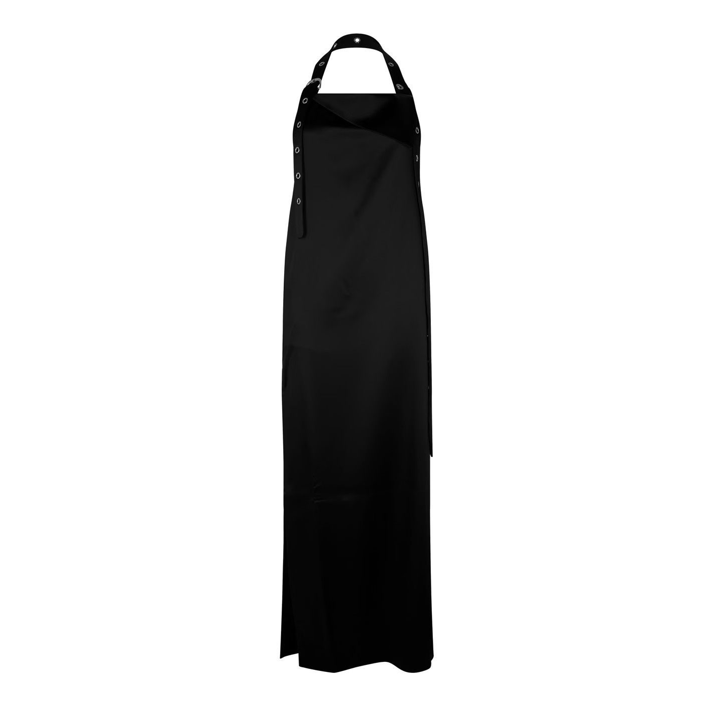Off-White o1y1125 Maxi Dress in Black Size S / US 4 / IT 40 - 4 Thumbnail
