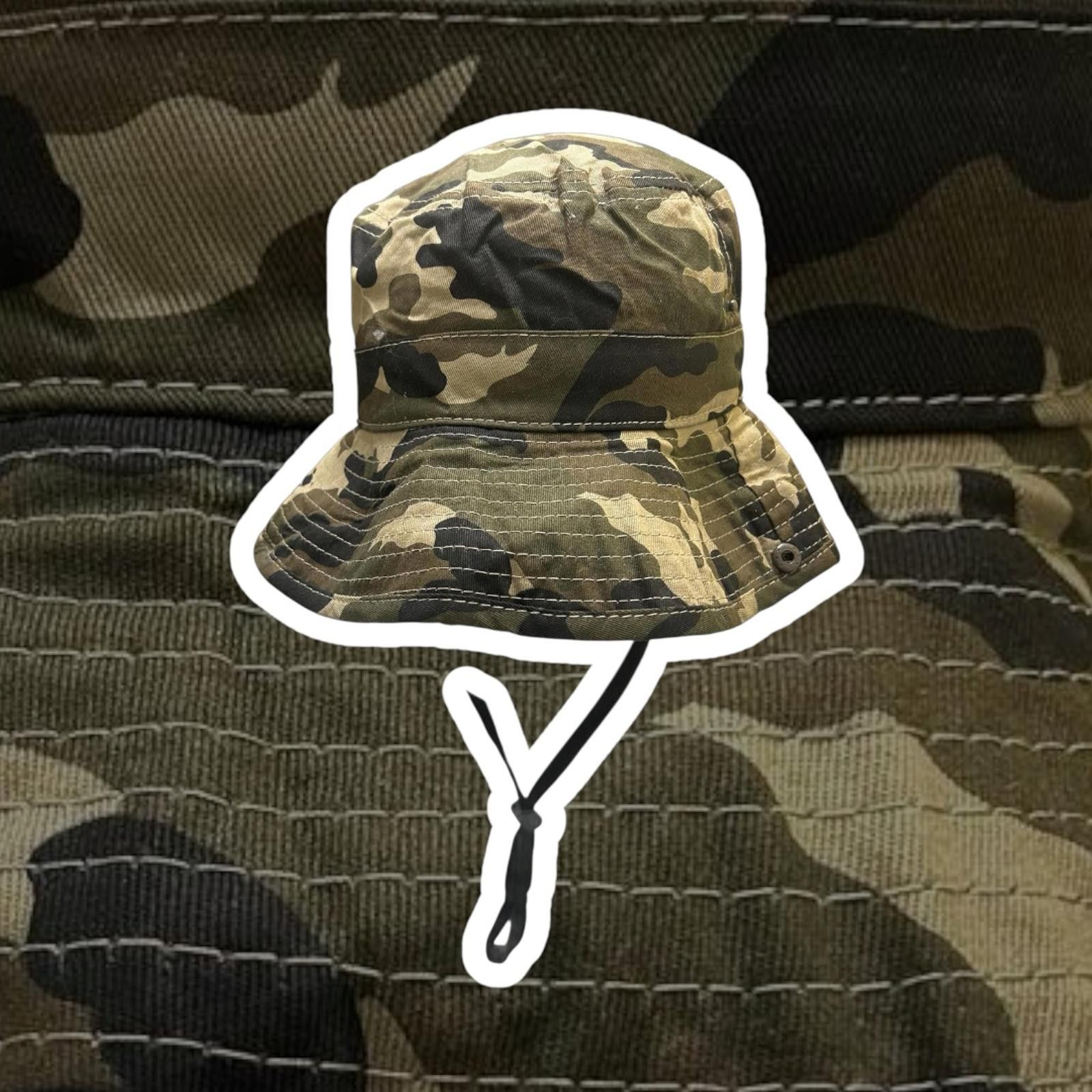 Designer Stylish Camouflage Bucket Hat Size ONE SIZE - 1 Thumbnail