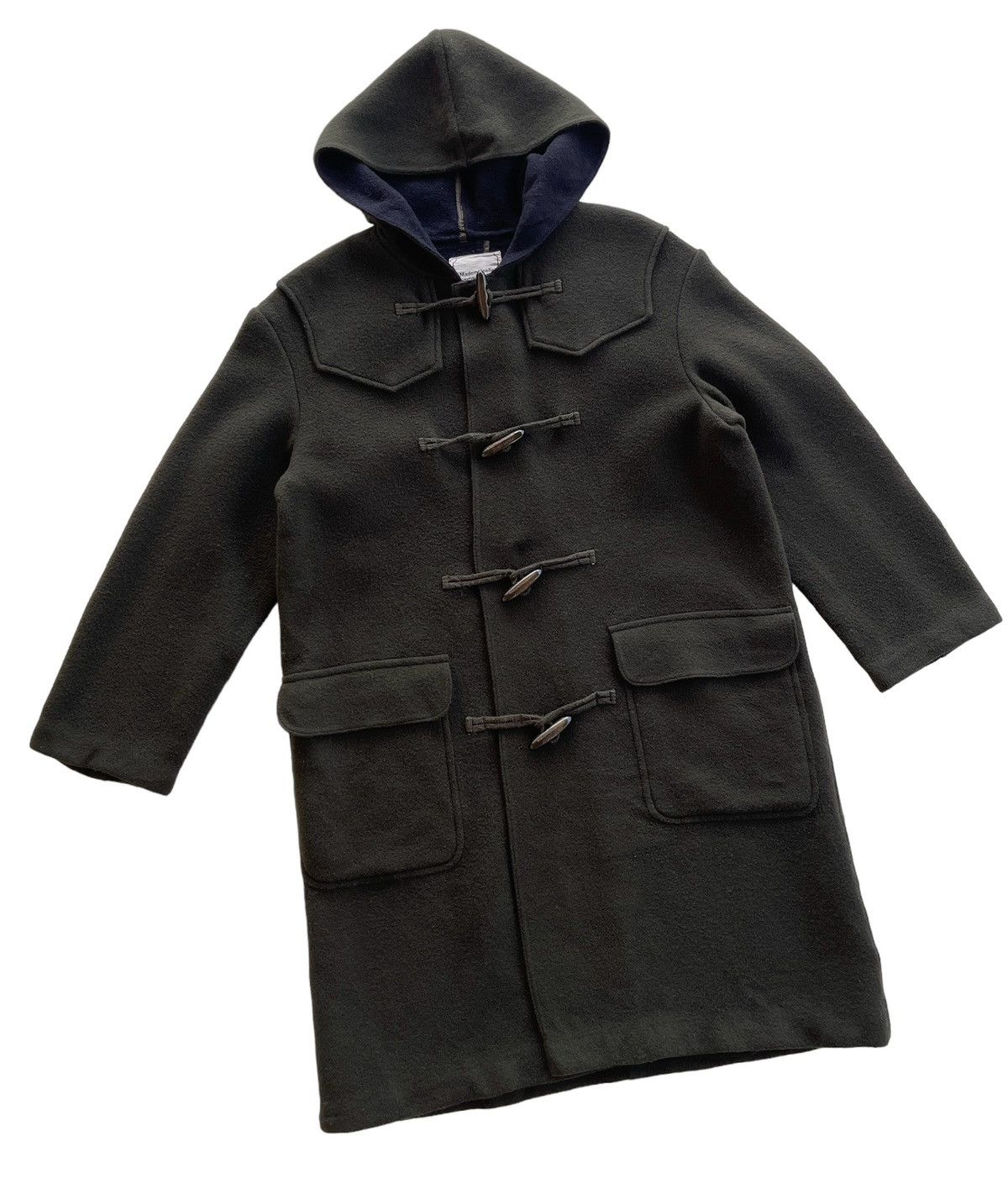 Japanese Brand Mademoiselle Non Non Wool Duffle Coat Size US L / EU 52-54 / 3 - 4 Thumbnail