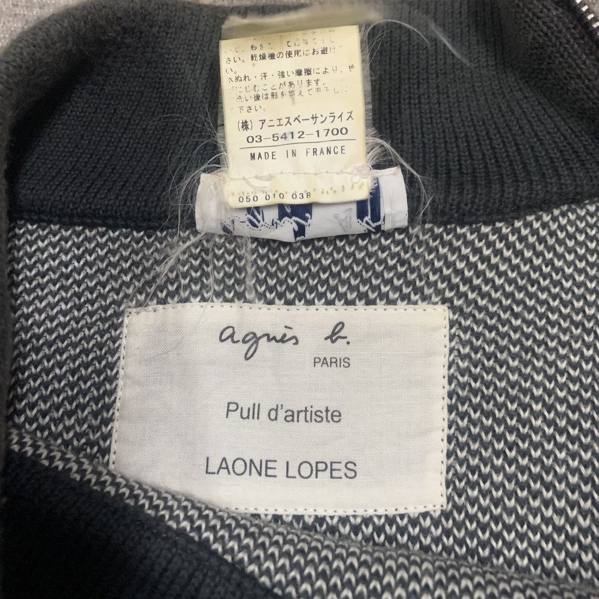 agnes b. Agnes B Homme x Laone Lopes Pull d'artiste Knit Sweater Size US S / EU 44-46 / 1 - 12 Thumbnail