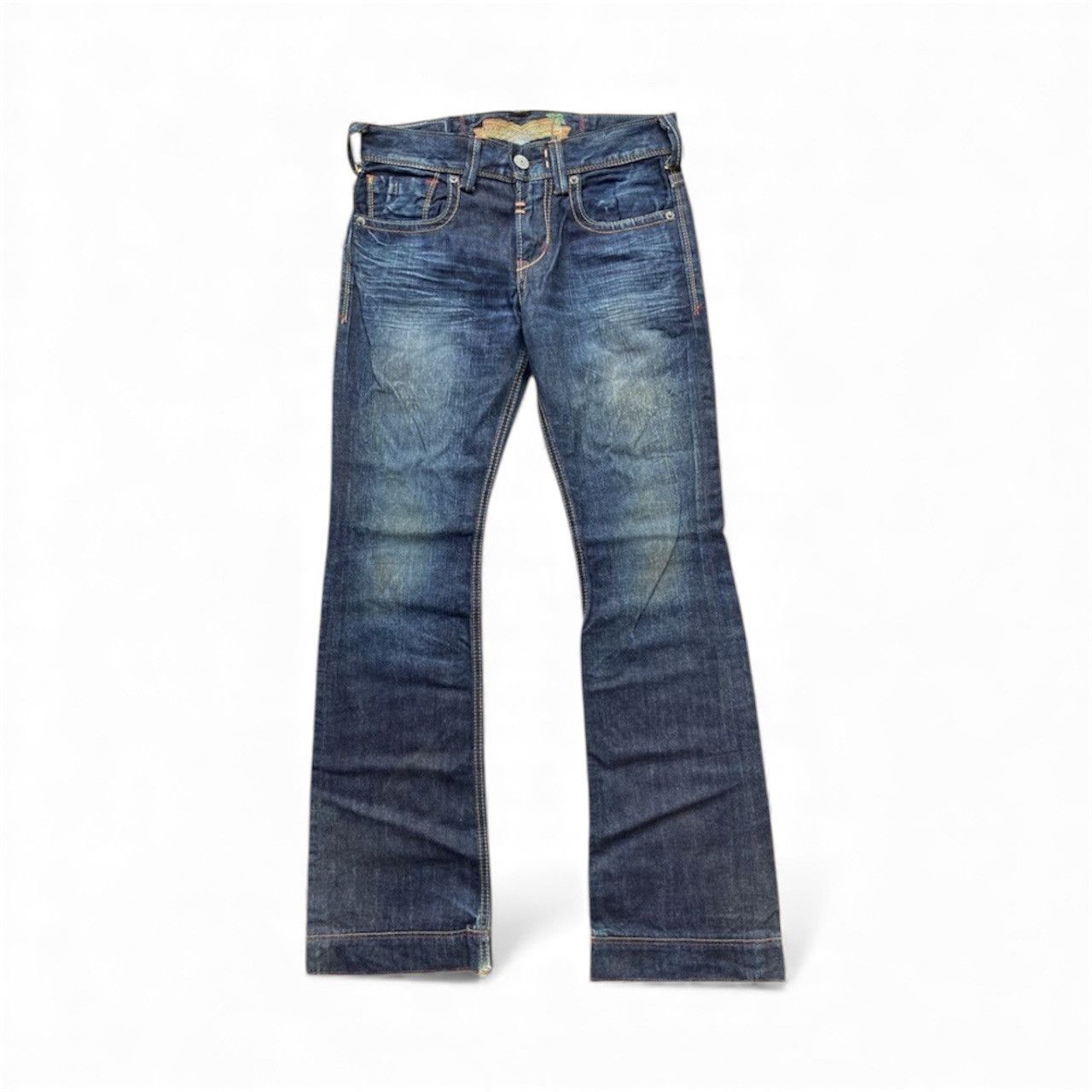 Japanese Brand Liberto Lolita Flare Japanese Blue Jeans Size US 30 / EU 46 - 1 Thumbnail