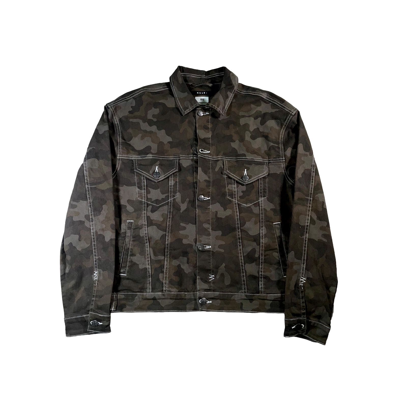Ksubi Ksubi Camo Work Multicolor Jacket Size US S / EU 44-46 / 1 - 1 Thumbnail