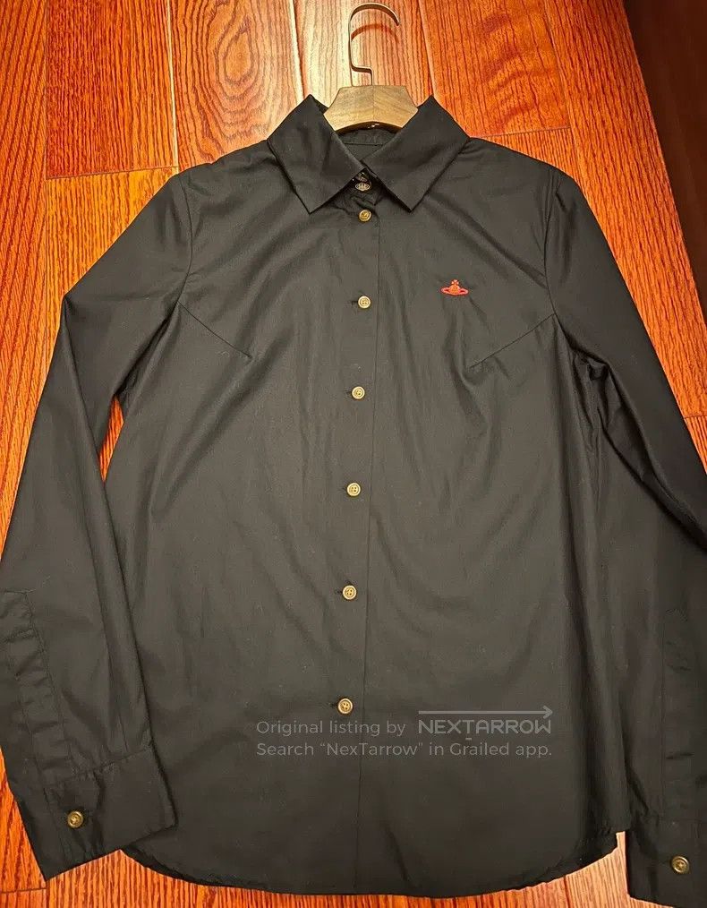 Vivienne Westwood Vivienne Westwood Black Shirt Size L / US 10 / IT 46 - 1 Thumbnail