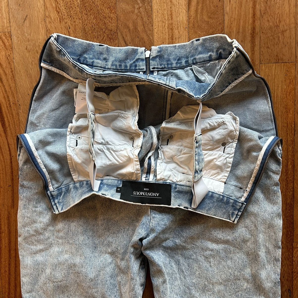 Anonymous Club Anonymous Club octopus Denim by Shayne Oliver Size US 30 / EU 46 - 9 Thumbnail