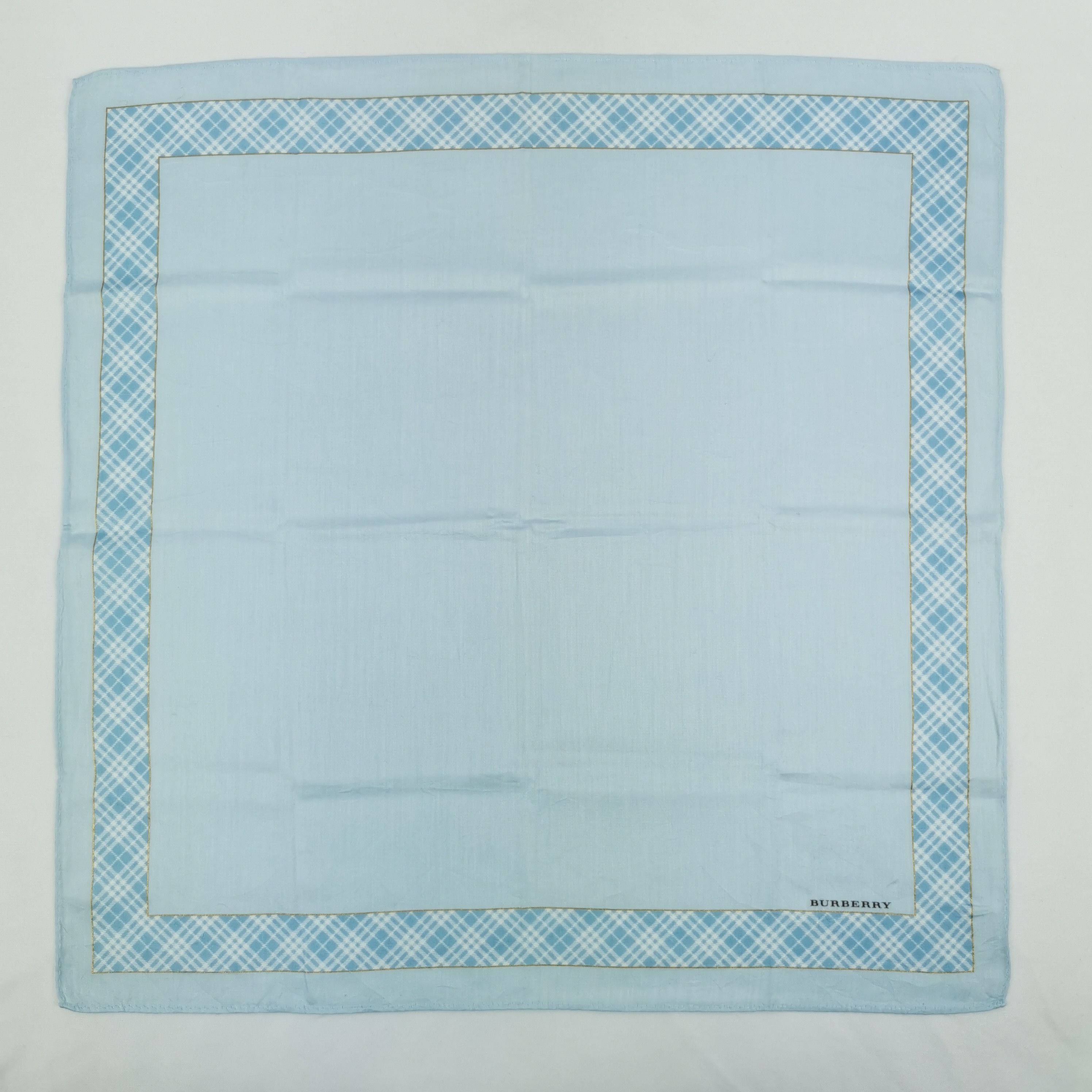 Burberry Vintage Burberry Handkerchief Bandana Pocket Square Size ONE SIZE - 2 Thumbnail