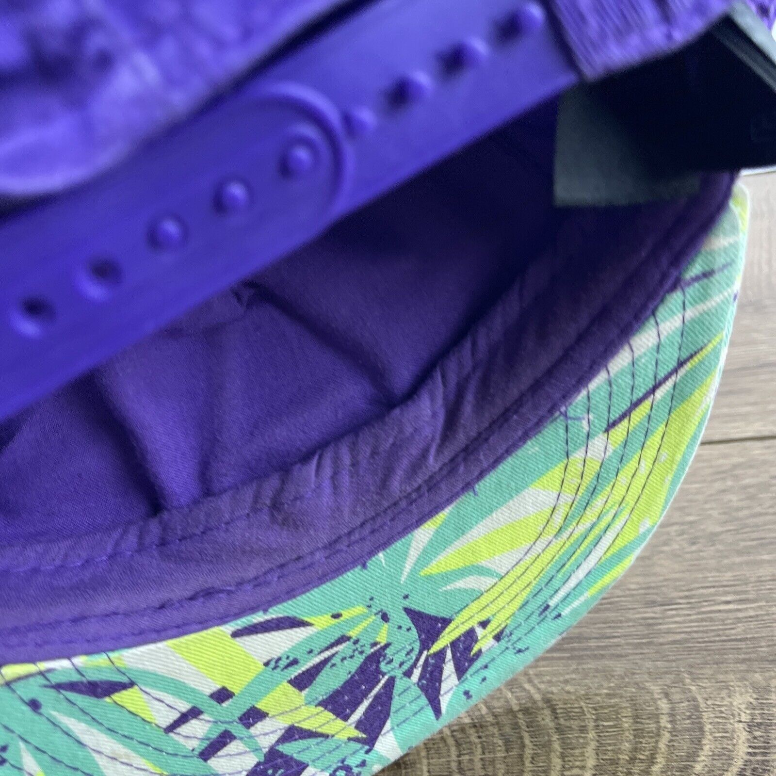 Other Palm Tree Hat Pyramid Purple Hat Adjustable Adult Size Hat P Size ONE SIZE - 10 Thumbnail