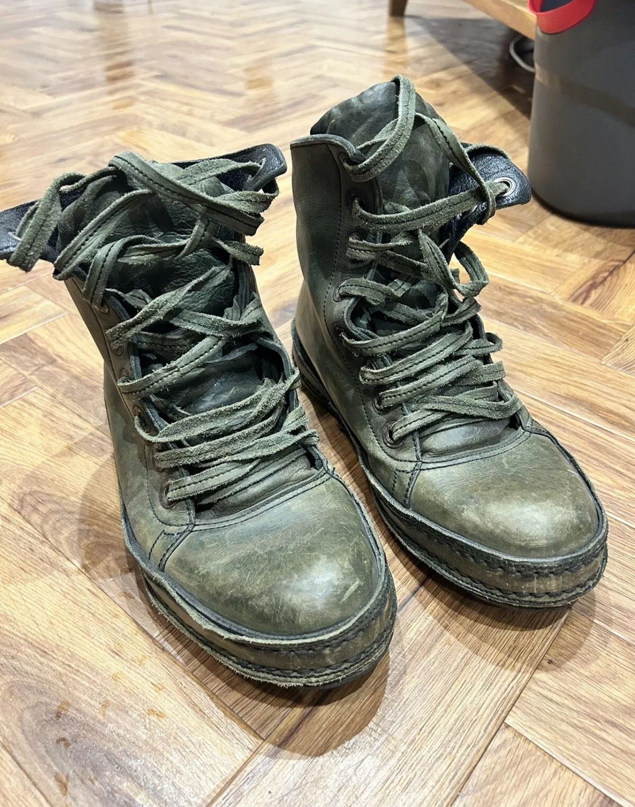 James Kearns James Kearns Handmade Green Horse Leather UK Size 9 Size US 9 / EU 42 - 1 Thumbnail