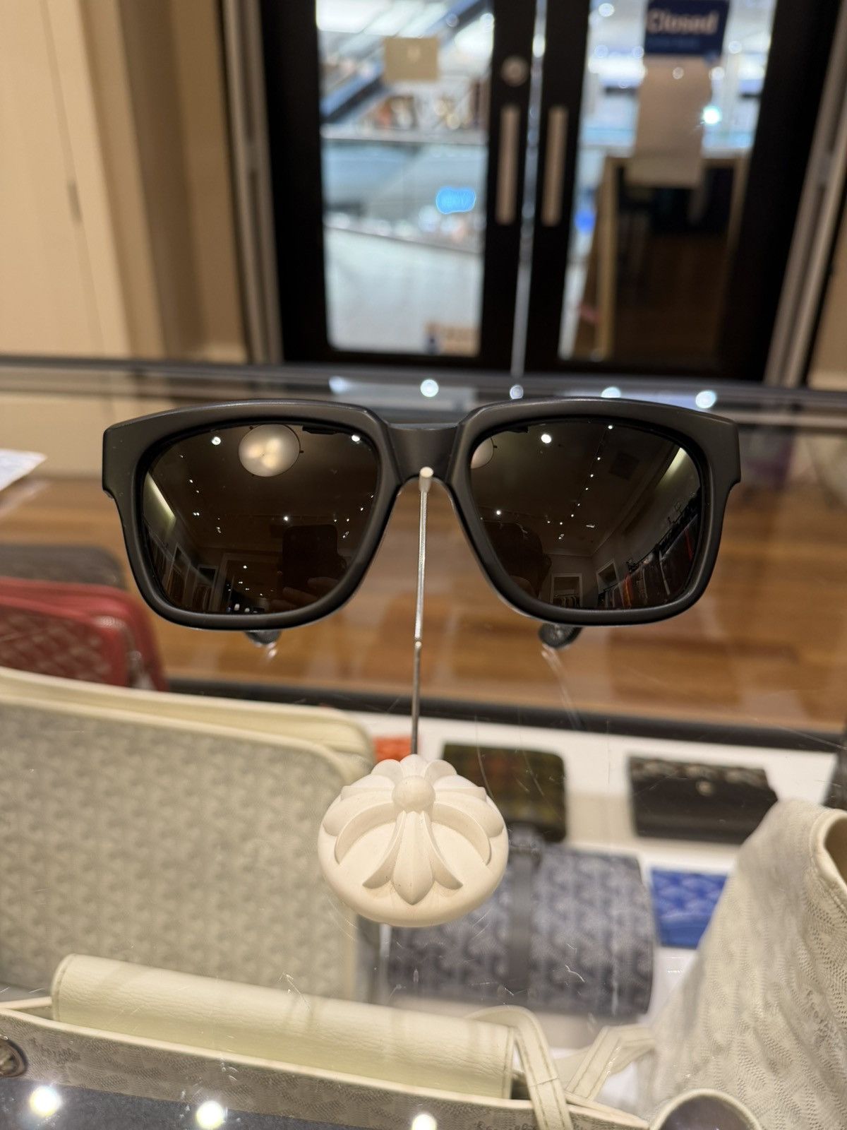 Chrome Hearts Chrome Hearts Box Officer Sunglasses Size ONE SIZE - 9 Thumbnail