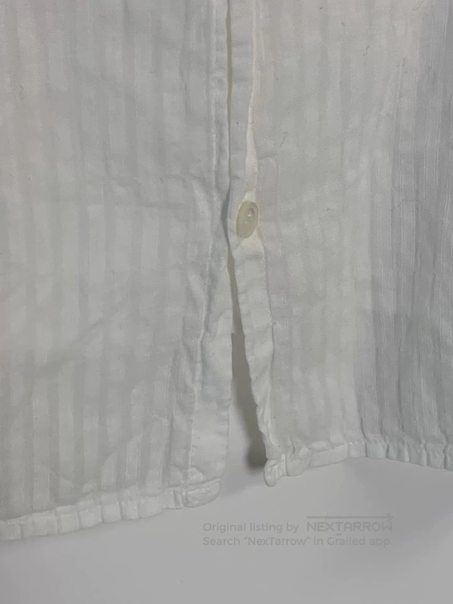 Issey Miyake Issey Miyake Plantation White Shirt. Size S / US 4 / IT 40 - 5 Thumbnail