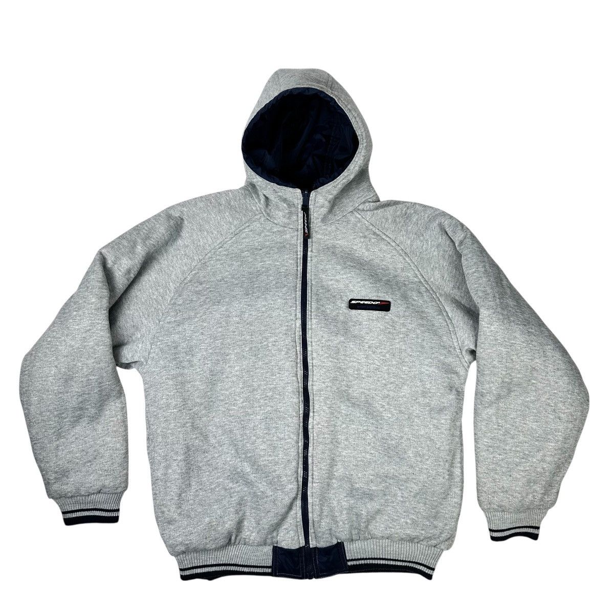 Speedo Speedo Jacket Small Windbreaker Reversible Bomber Hooded Size US S / EU 44-46 / 1 - 1 Thumbnail