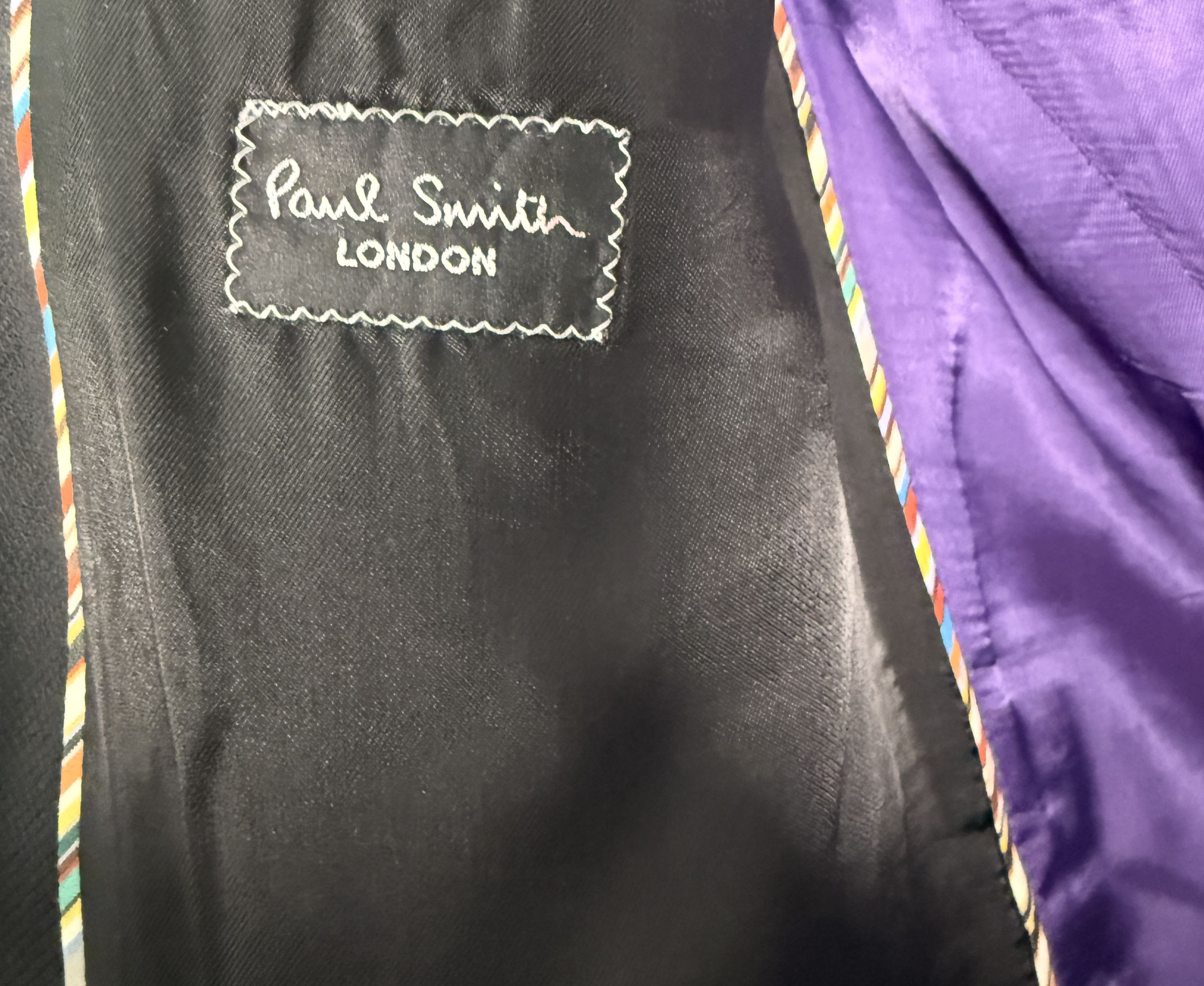 Paul Smith Paul Smith Westbourne Black Wool Blazer 44R Italy Size 44R - 3 Thumbnail
