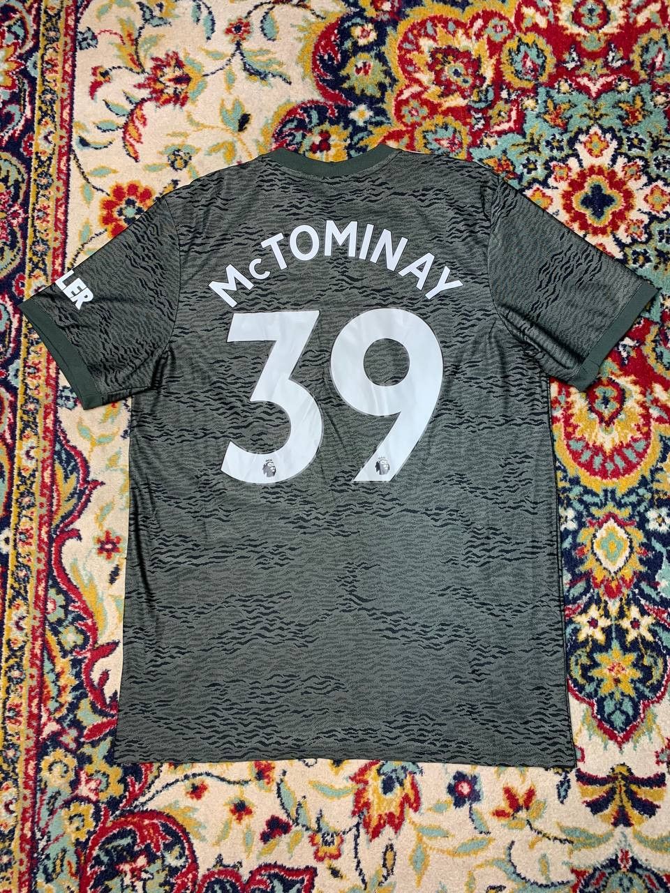Adidas MANCHESTER UNITED ADIDAS 2020/2021 FOOTBALL AWAY JERSEY Size US L / EU 52-54 / 3 - 2 Thumbnail