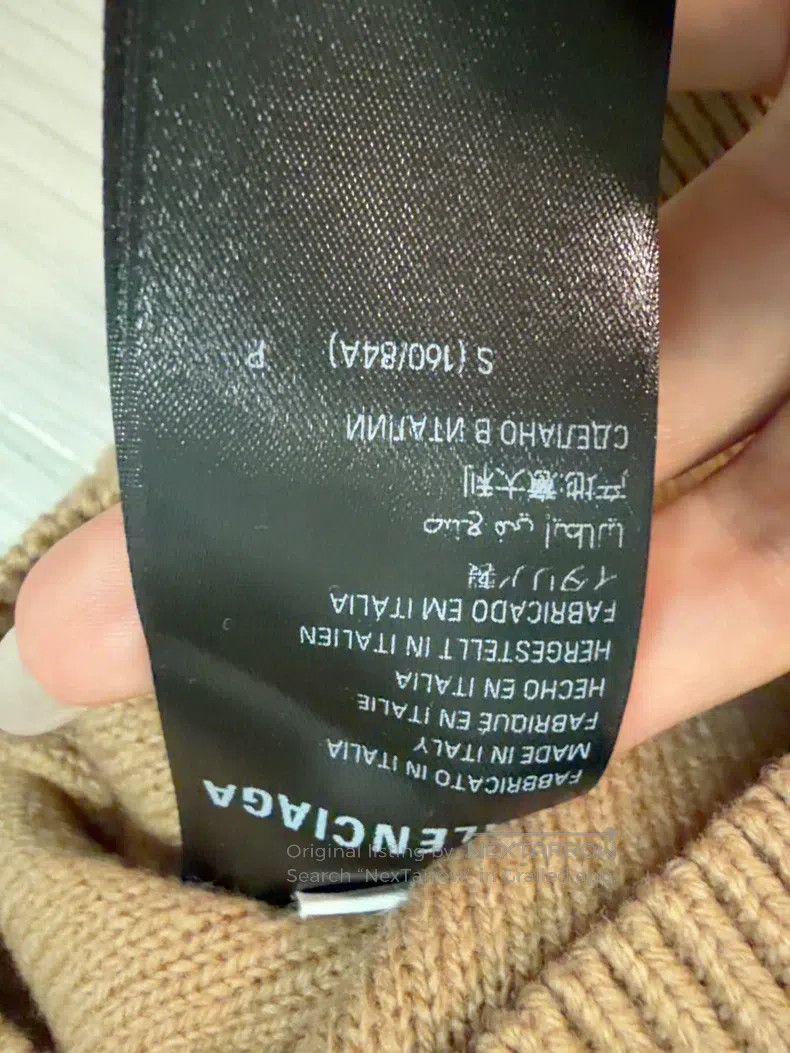 Balenciaga Unisex Women's Sweater