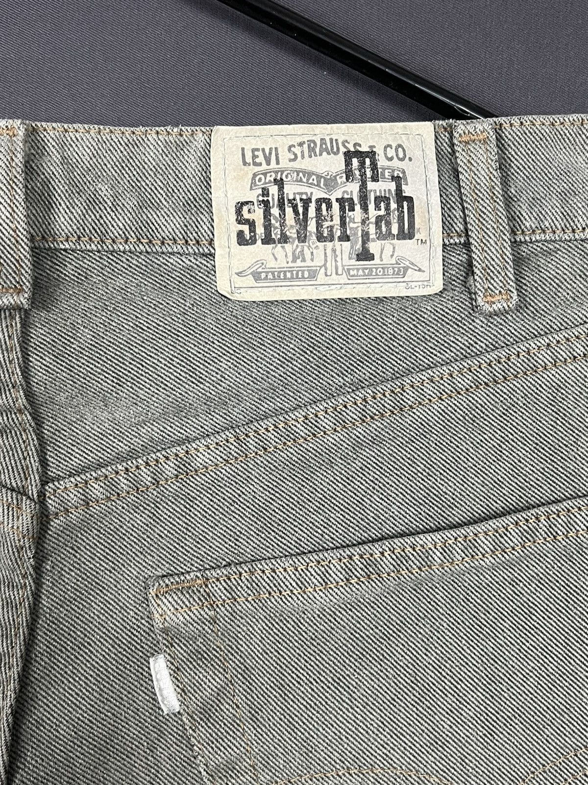 Levi's Vintage Levi’s silver tab made in USA men’s jeans Size US 34 / EU 50 - 2 Thumbnail