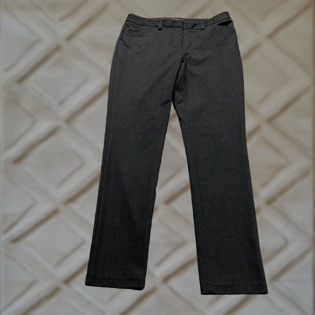 Andrew Marc Andrew Marc Pants Size 8 32x29 Black Solid Polyester Blend Stretch Womens Size 30" / US 8 / IT 44 - 1 Thumbnail