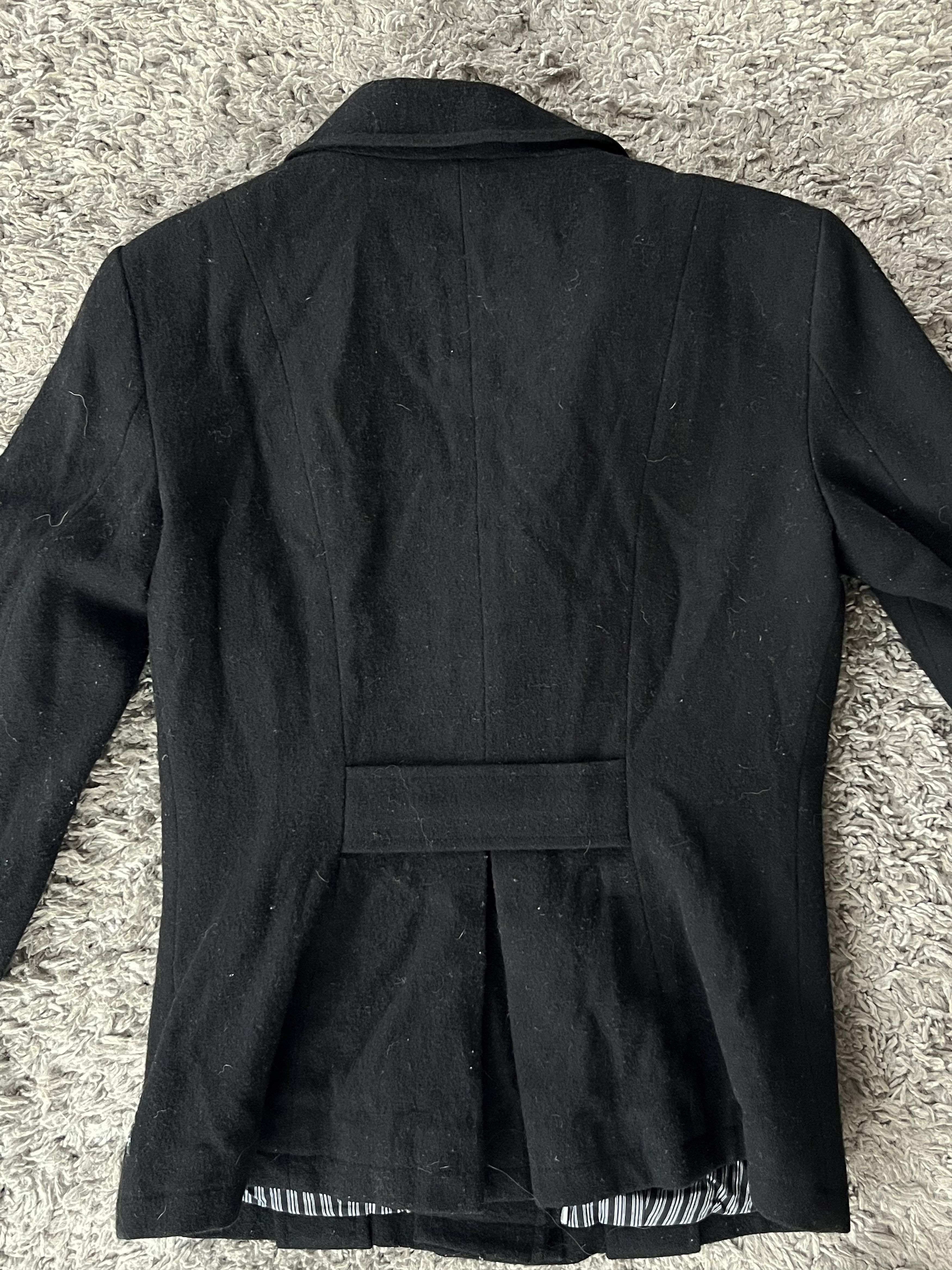 Giorgio Armani Vintage Mini Coat Armani Jeans 100% Wool Luxury Size S / US 4 / IT 40 - 10 Thumbnail