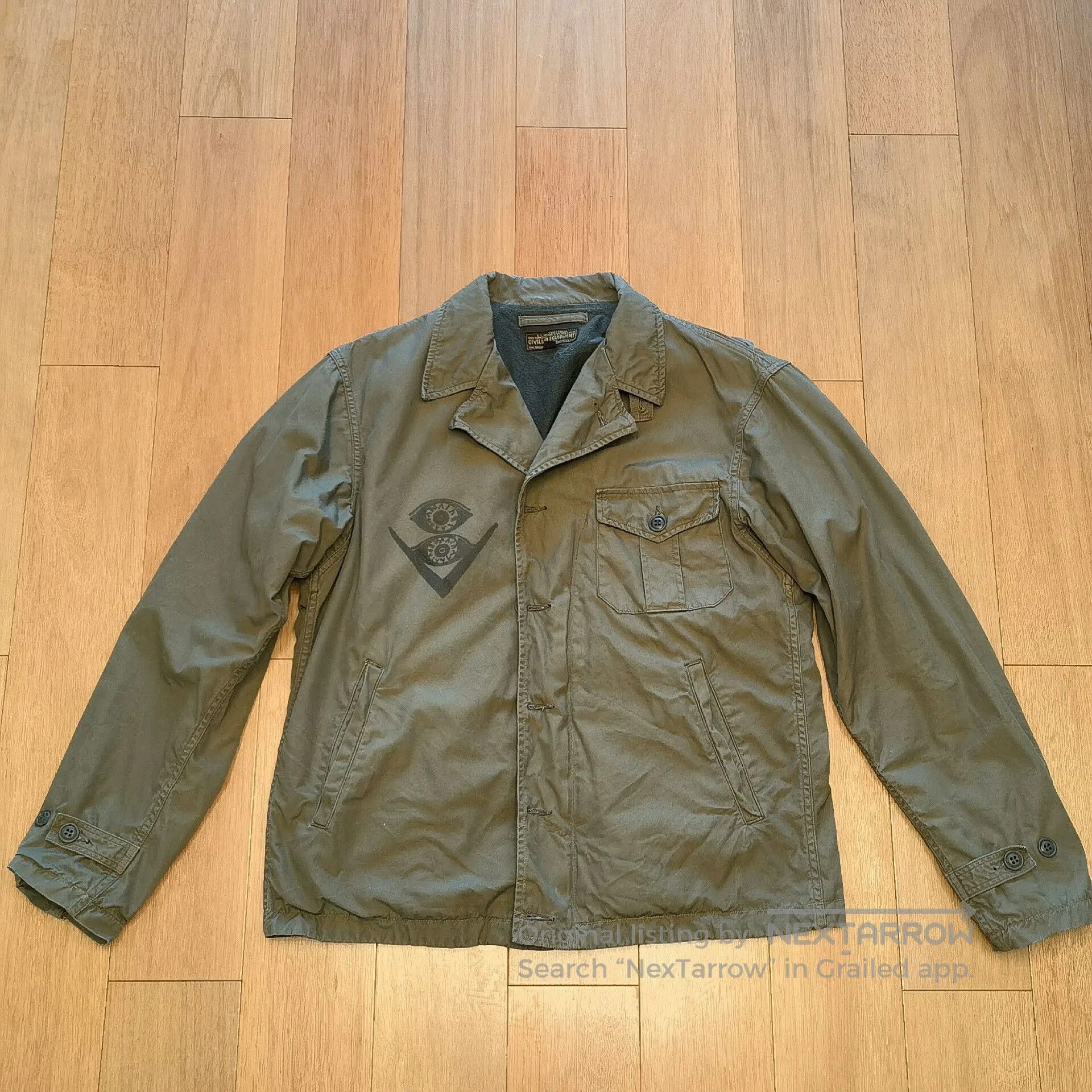 Freewheelers Freewheelers V8 Theme Jacket. Size US L / EU 52-54 / 3 - 2 Thumbnail