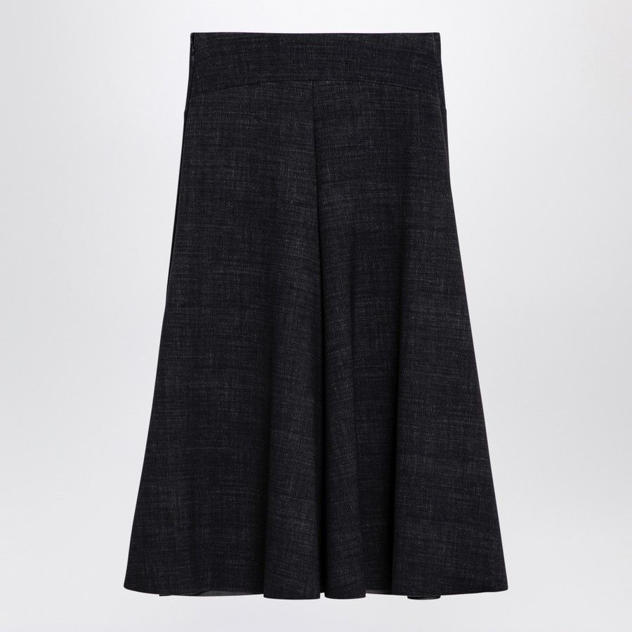 Philosophy di Lorenzo Serafini o1d2blof0924 Midi Skirts in Black Size 27" / US 4 / IT 40 - 2 Thumbnail