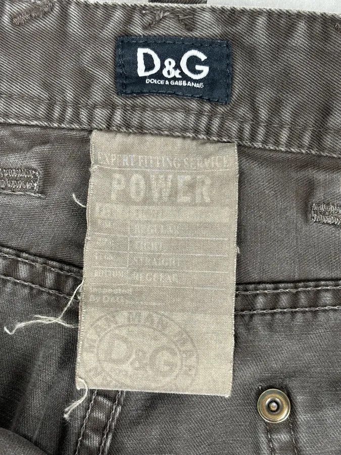 Dolce & Gabbana 2000s Dolce & Gabbana Brown Slim Denim Jeans Size US 33 - 11 Thumbnail