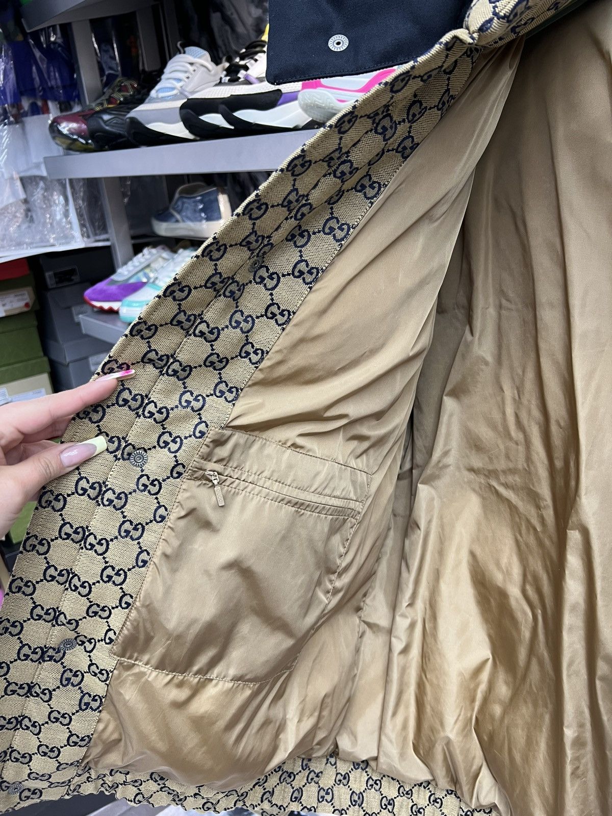 Gucci Gucci GG Canvas Puffer Jacket Size US L / EU 52-54 / 3 - 15 Thumbnail
