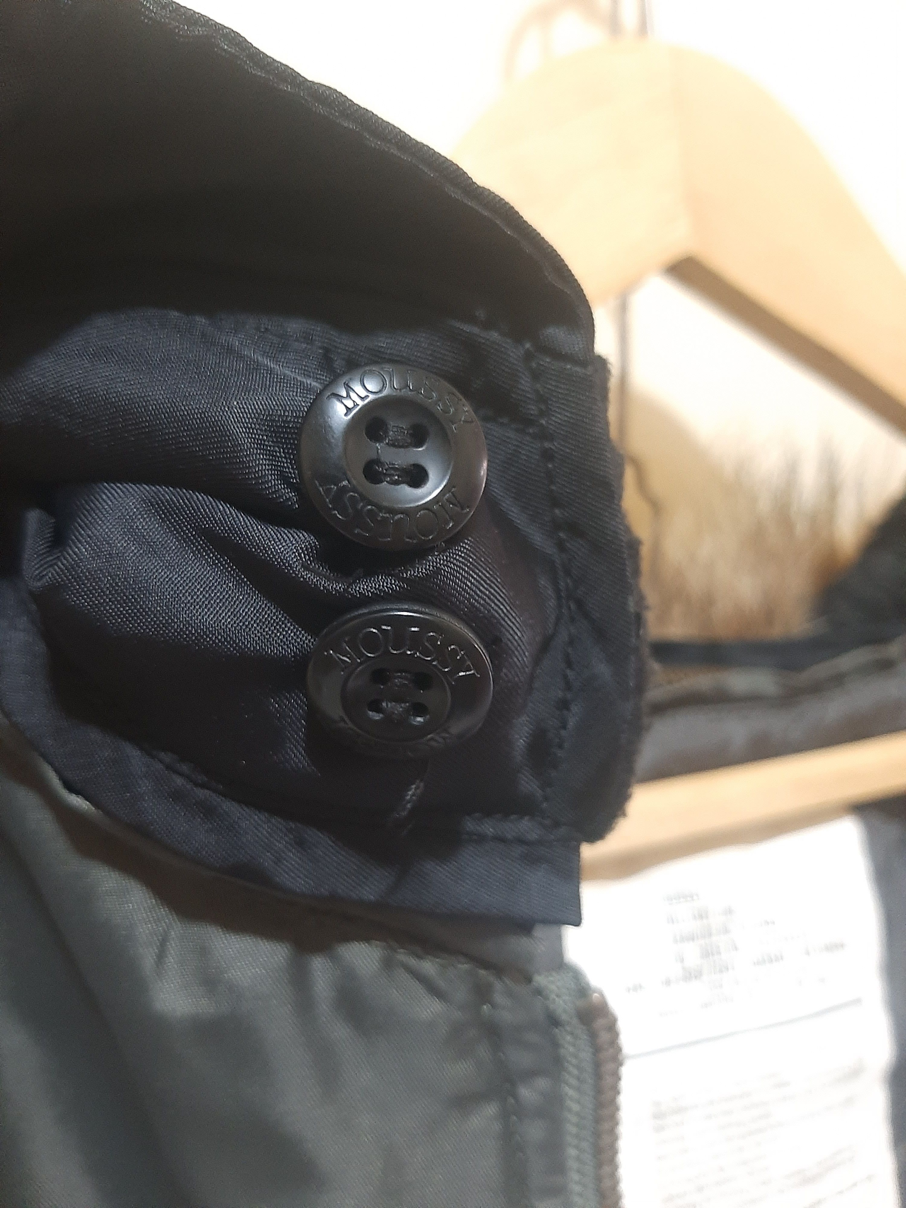 Japanese Brand Moussy Fur Raccoon Military Hooded Jacket L.G.B y2k Size US M / EU 48-50 / 2 - 13 Thumbnail
