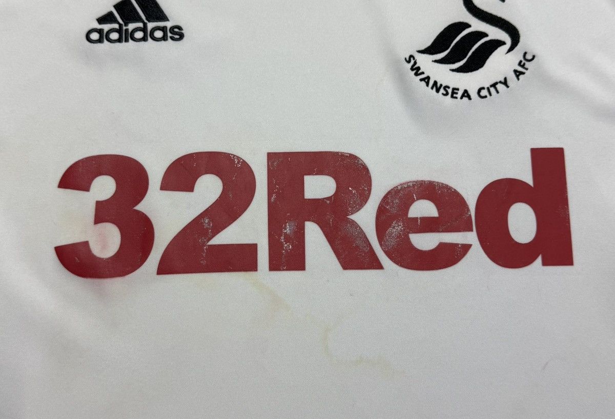 Adidas Swansea City 2011 2012 Home Shirt Soccer Jersey Adidas Size US S / EU 44-46 / 1 - 7 Thumbnail
