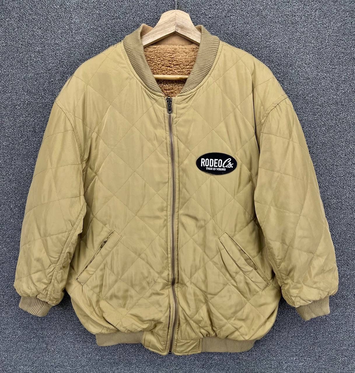 Japanese Brand Vintage Rodeo Crown Spellout Rare Reversible Hooded Jacket Size US L / EU 52-54 / 3 - 6 Thumbnail