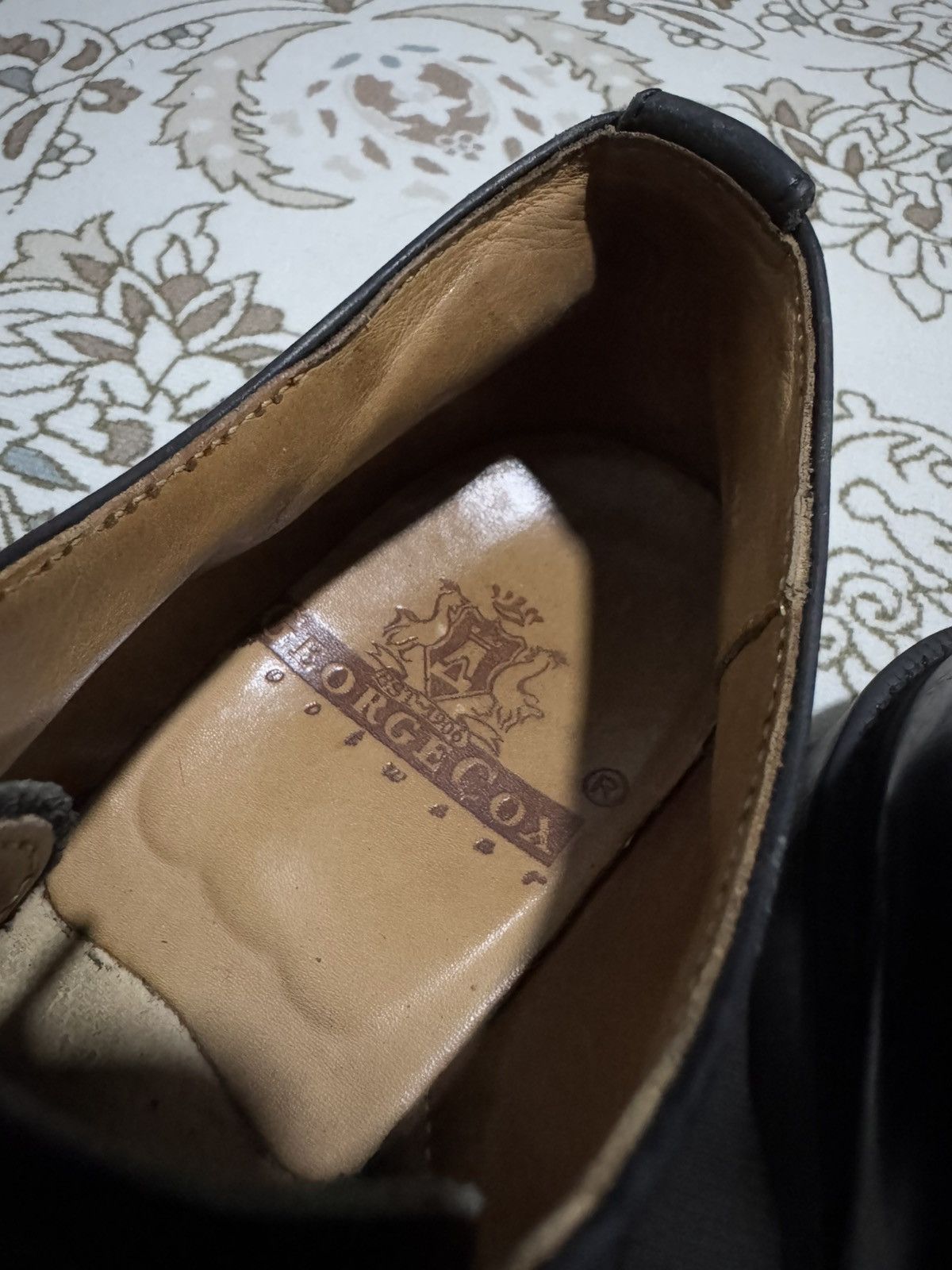 Genuine Leather × George Cox 🏴󠁧󠁢󠁥󠁮󠁧󠁿 Vtg George Cox Unisex 1461 Boanil Brush Casual Shoes Size US 10 / EU 43 - 6 Thumbnail