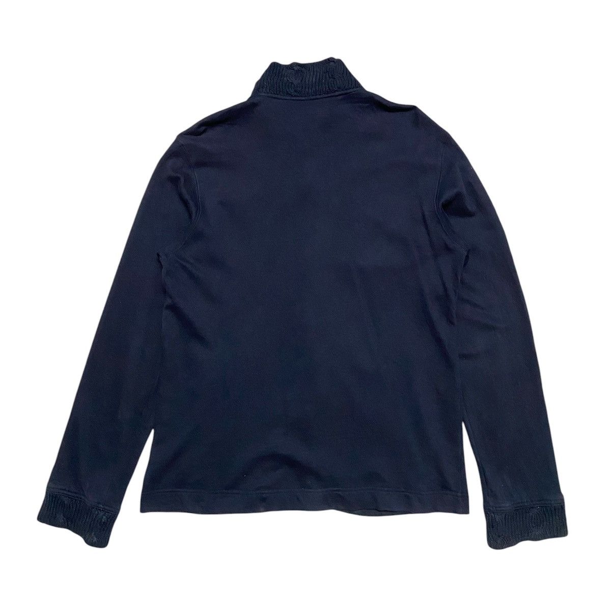 Japanese Brand Gaijin Made Indigo Knitted Sweater Size US M / EU 48-50 / 2 - 2 Thumbnail