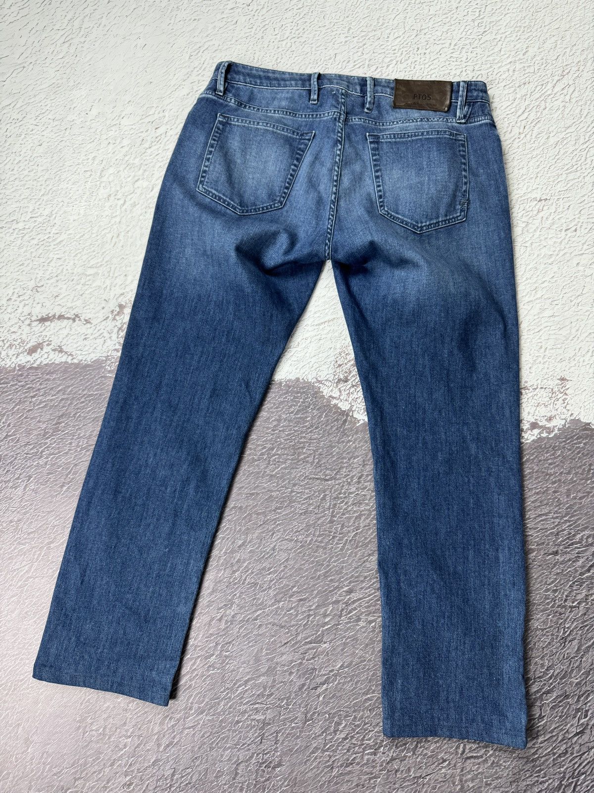 PT Torino PT05 Pantalone Torino soul slim fit blue cropped denim jeans Size US 32 / EU 48 - 3 Thumbnail