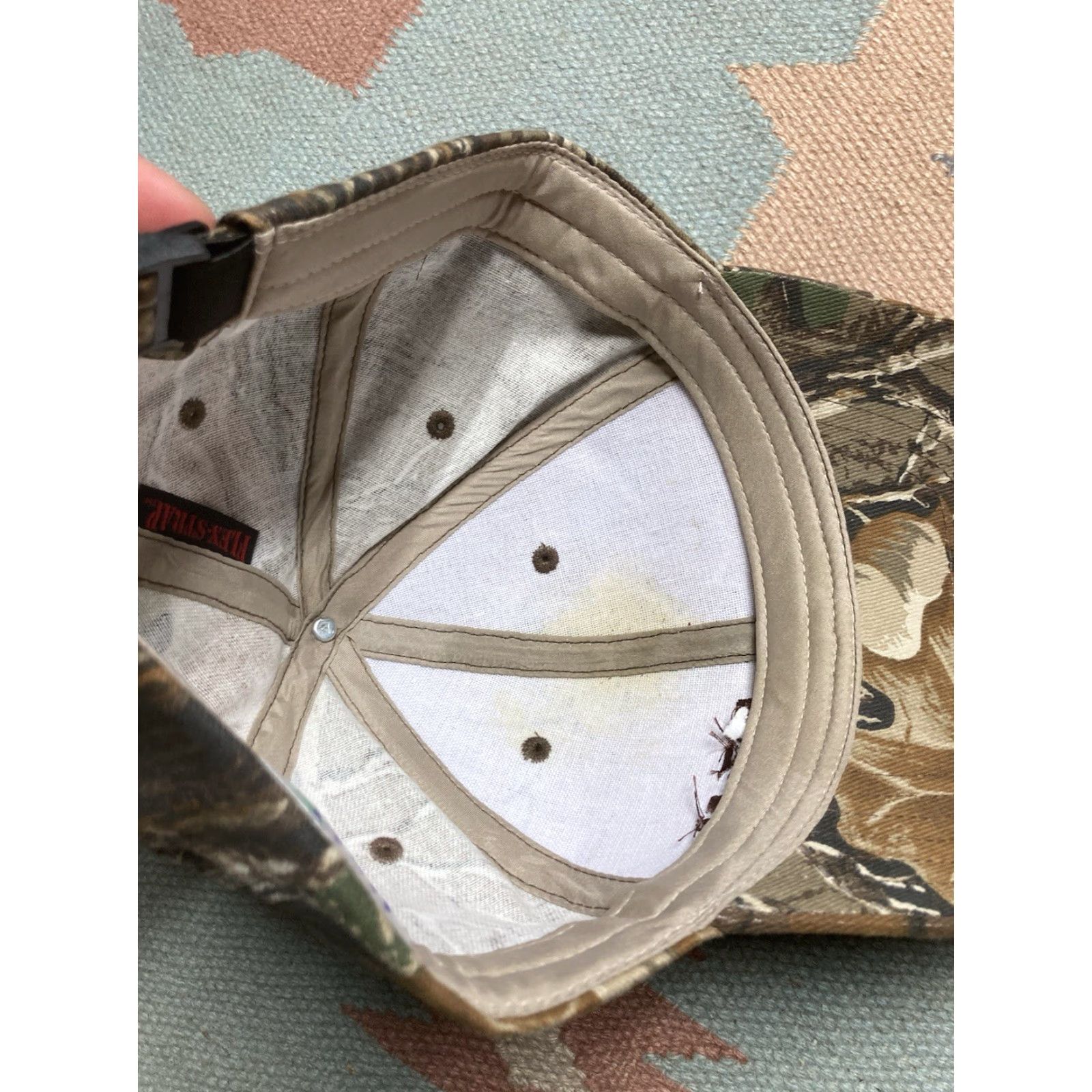 Realtree VINTAGE Realtree CAMO hat strapback cap NWOT camouflage hunting Realtree CAMO Baseball Cap Men Adjustable Cap Size ONE SIZE - 7 Thumbnail