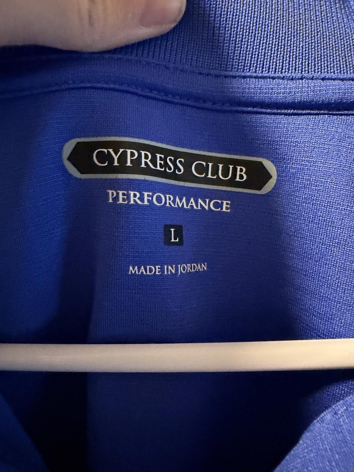 Other Cypress Club Performance Blue Polo Shirt Size L Size US L / EU 52-54 / 3 - 2 Thumbnail