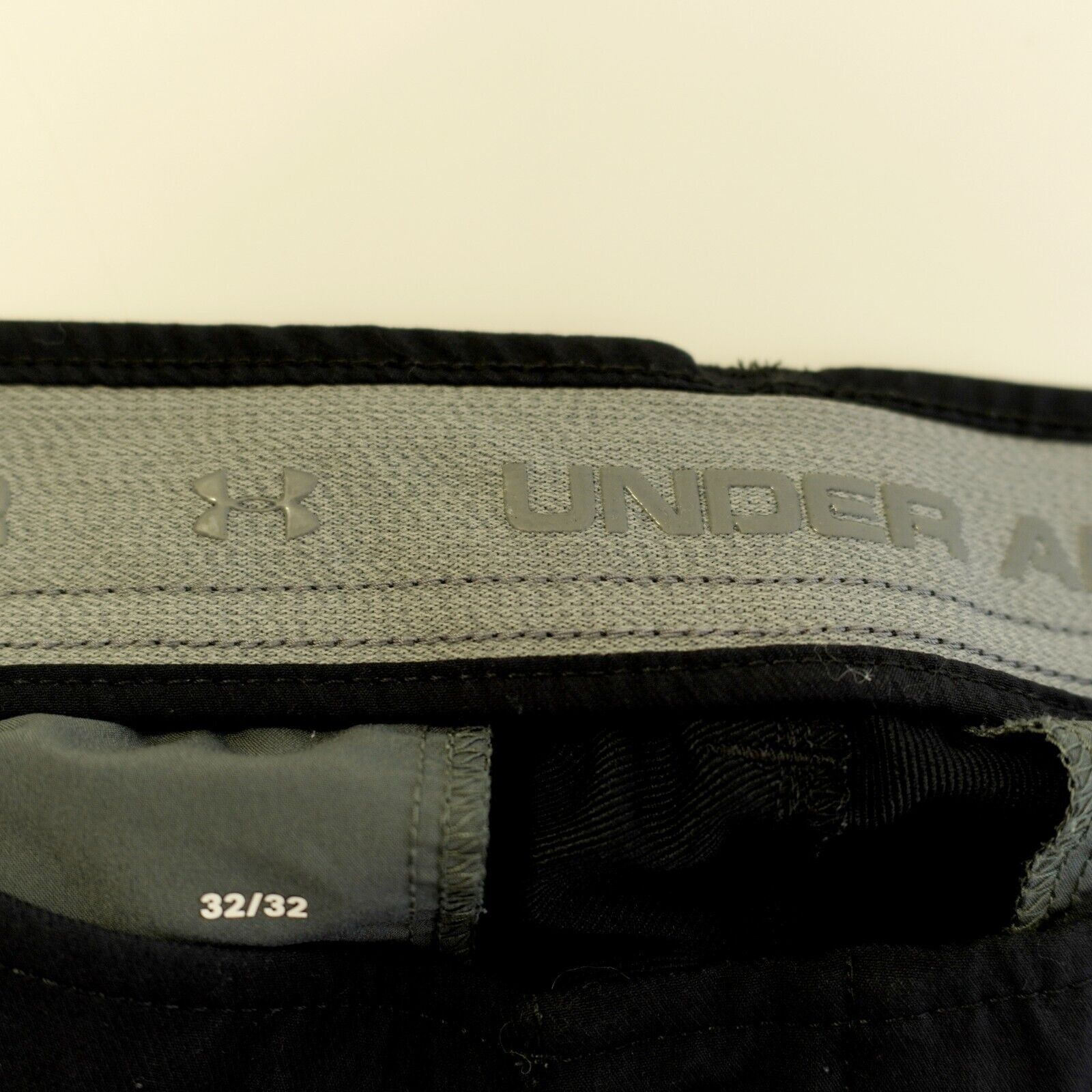 Under Armour Under Armour Blue Elastic Waist Low Rise Athletic Nylon Poly Size US 31 - 6 Thumbnail