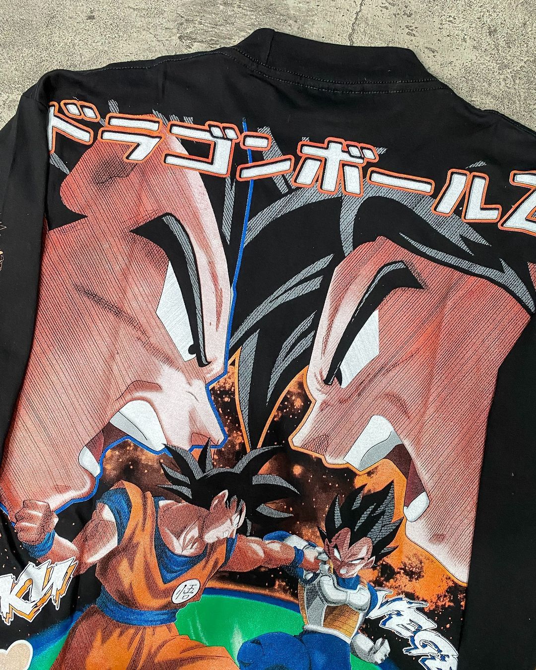 Anime × Japanese Brand Modern Dragon Ball Z : Son Goku - Warrior of Saiyan Tee Size US XL / EU 56 / 4 - 8 Thumbnail
