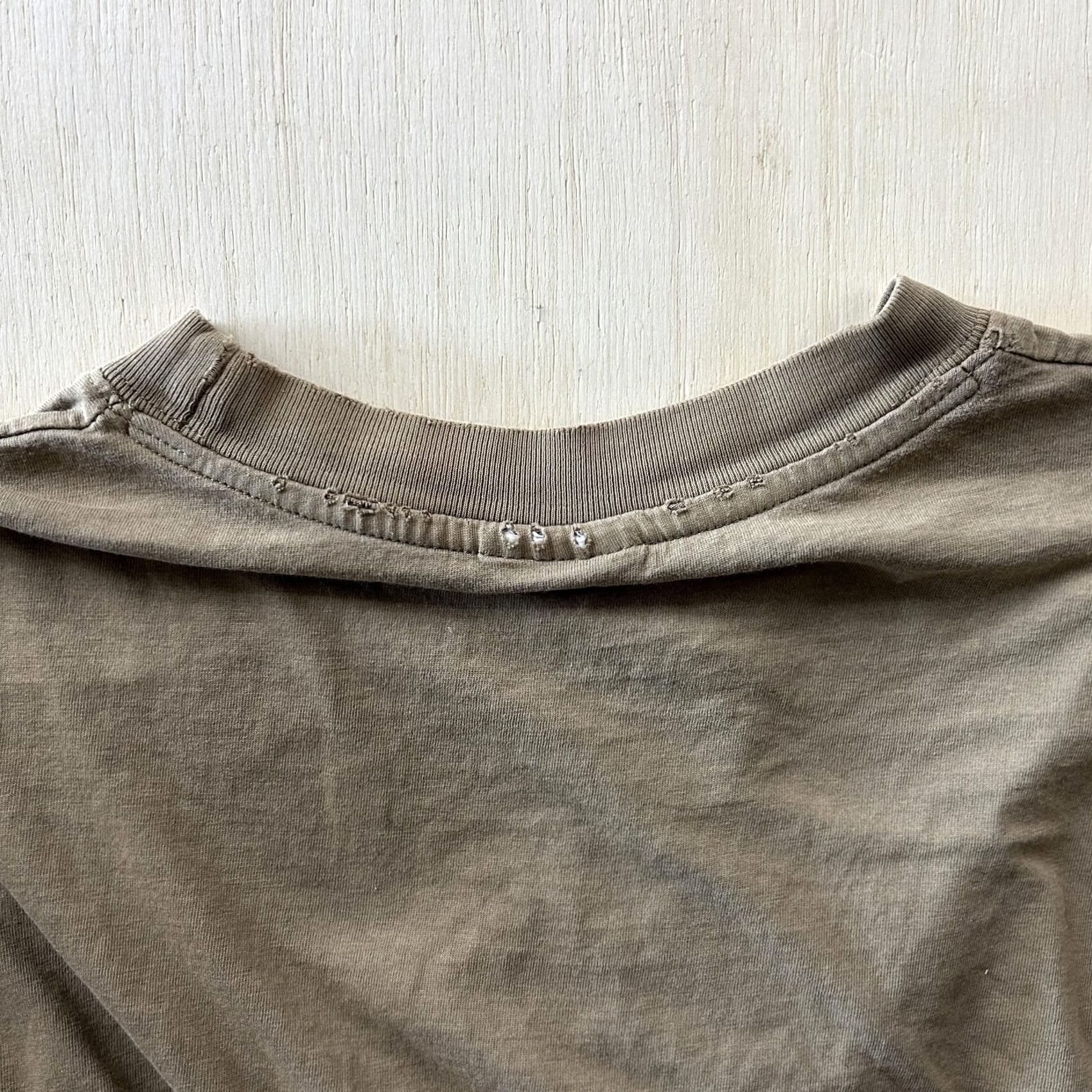 Logo 7 VINTAGE PROMOWEIL Mens Large Brown Camouflage Swish Army Logo Short Sleeve Tee Size US 33 - 5 Thumbnail