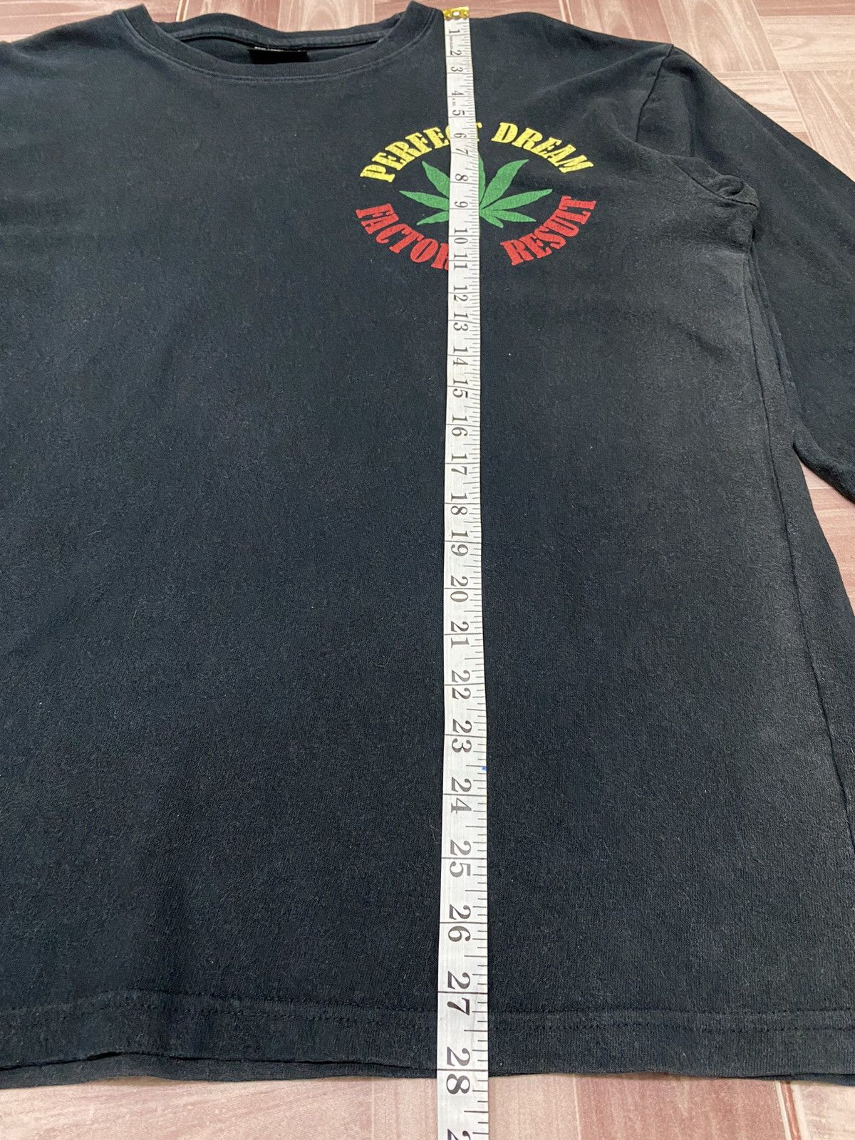 Japanese Brand Y2K Defective Struct Cannabis jammin rasta Size US XL / EU 56 / 4 - 7 Thumbnail