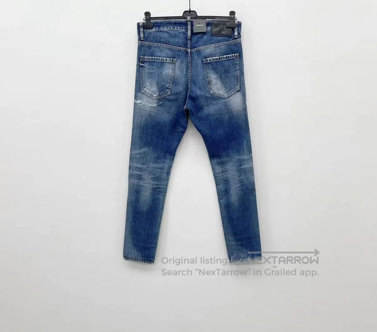 Dsquared2 Blue Distressed Denim Jeans Size 30. Size US 30 / EU 46 - 5 Thumbnail