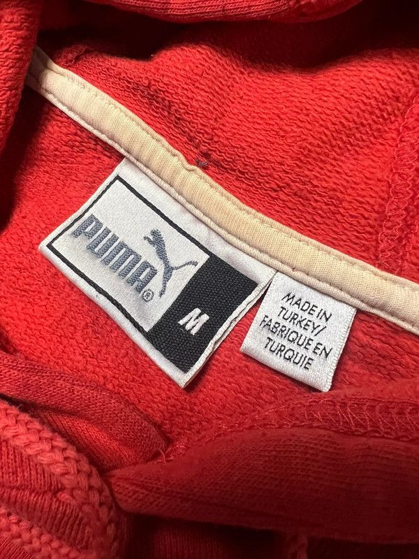 Puma × Vintage Red Vintage 00s Hoodie Puma - Size M Size US M / EU 48-50 / 2 - 5 Thumbnail