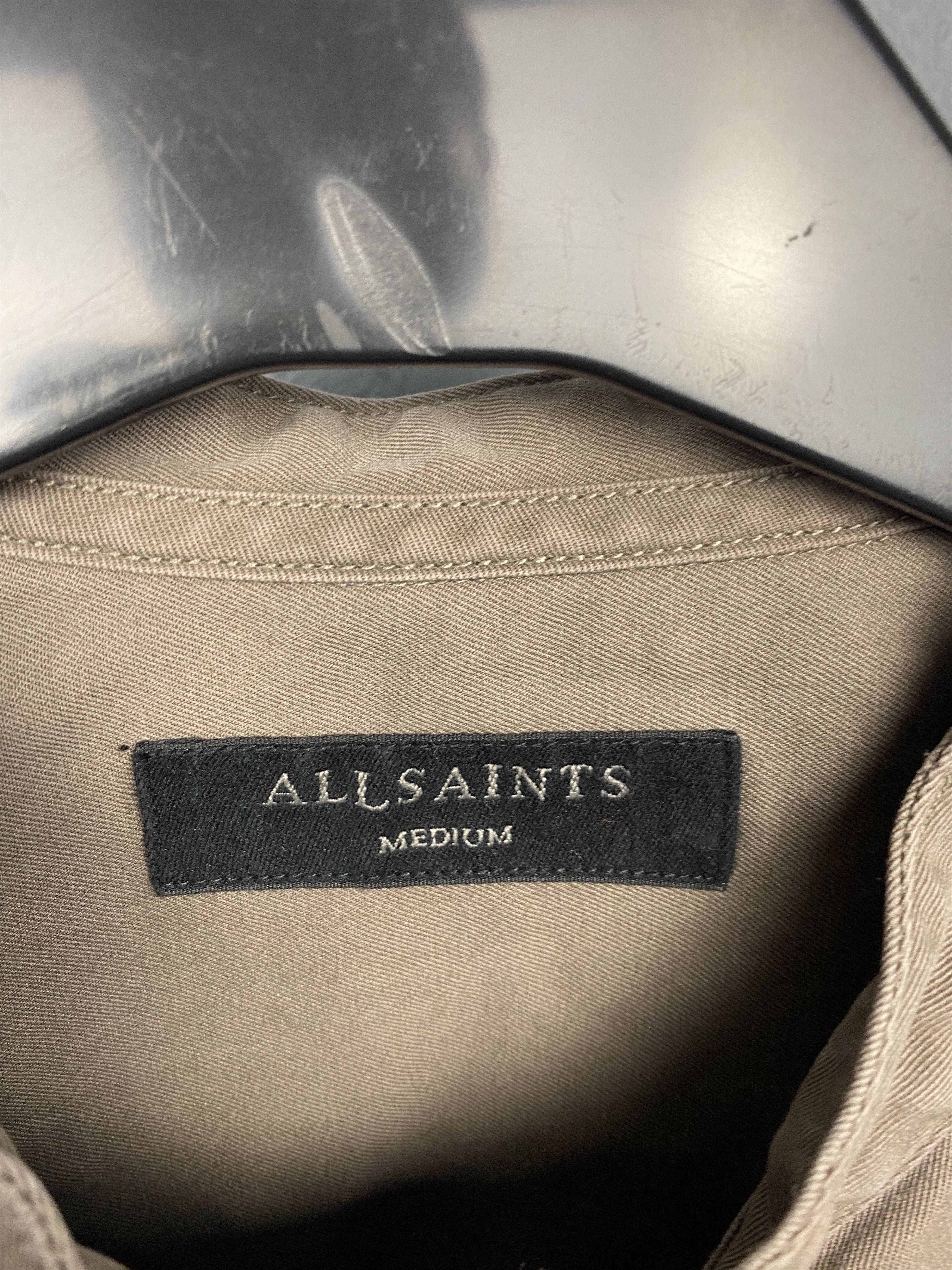 Allsaints Allsaints Vintage Mens Colarless Privateer LS Shirt Size US M / EU 48-50 / 2 - 3 Thumbnail
