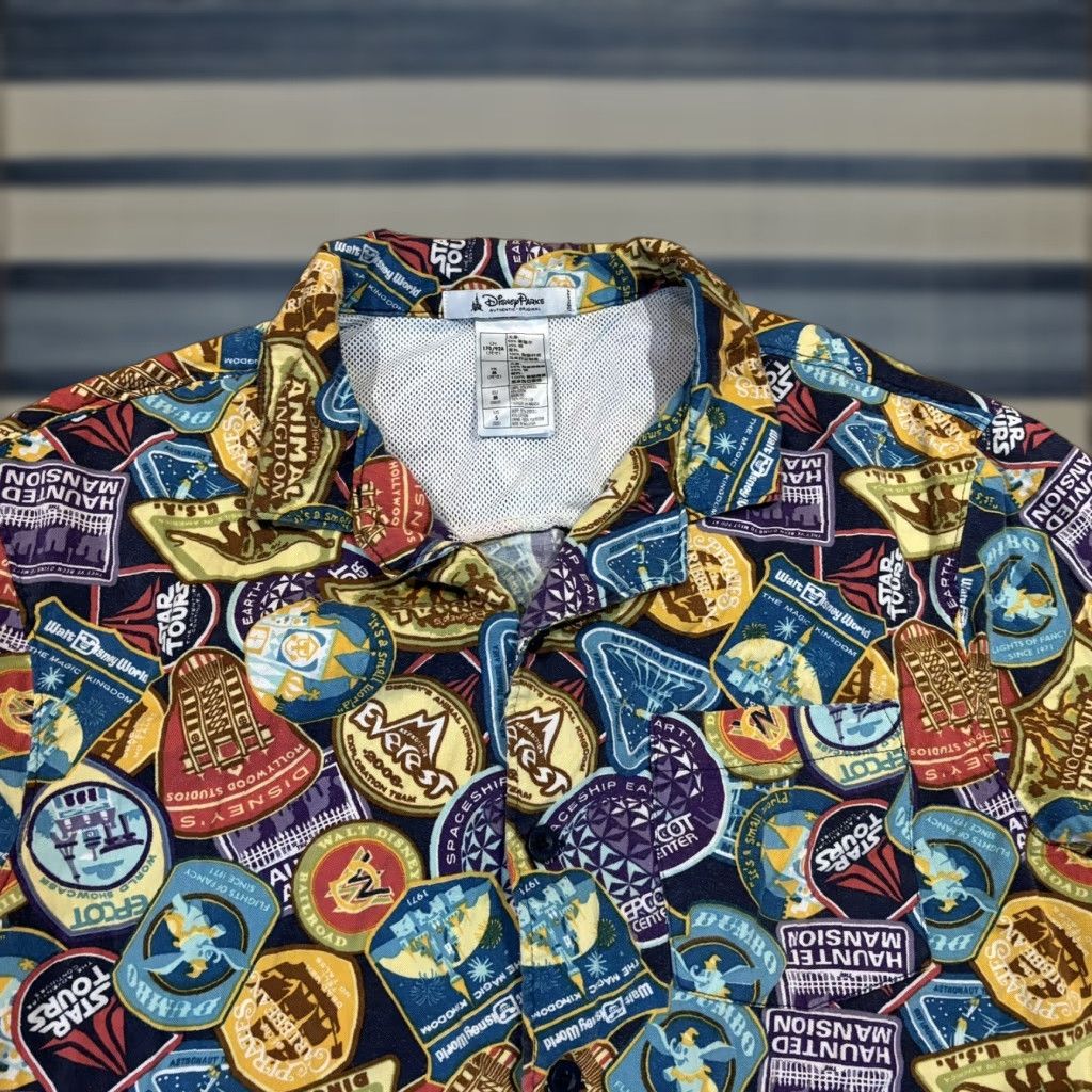 Disney Disney Parks Passport Button Down Shirt Theme Park Attractions Size Small Size US S / EU 44-46 / 1 - 1 Thumbnail