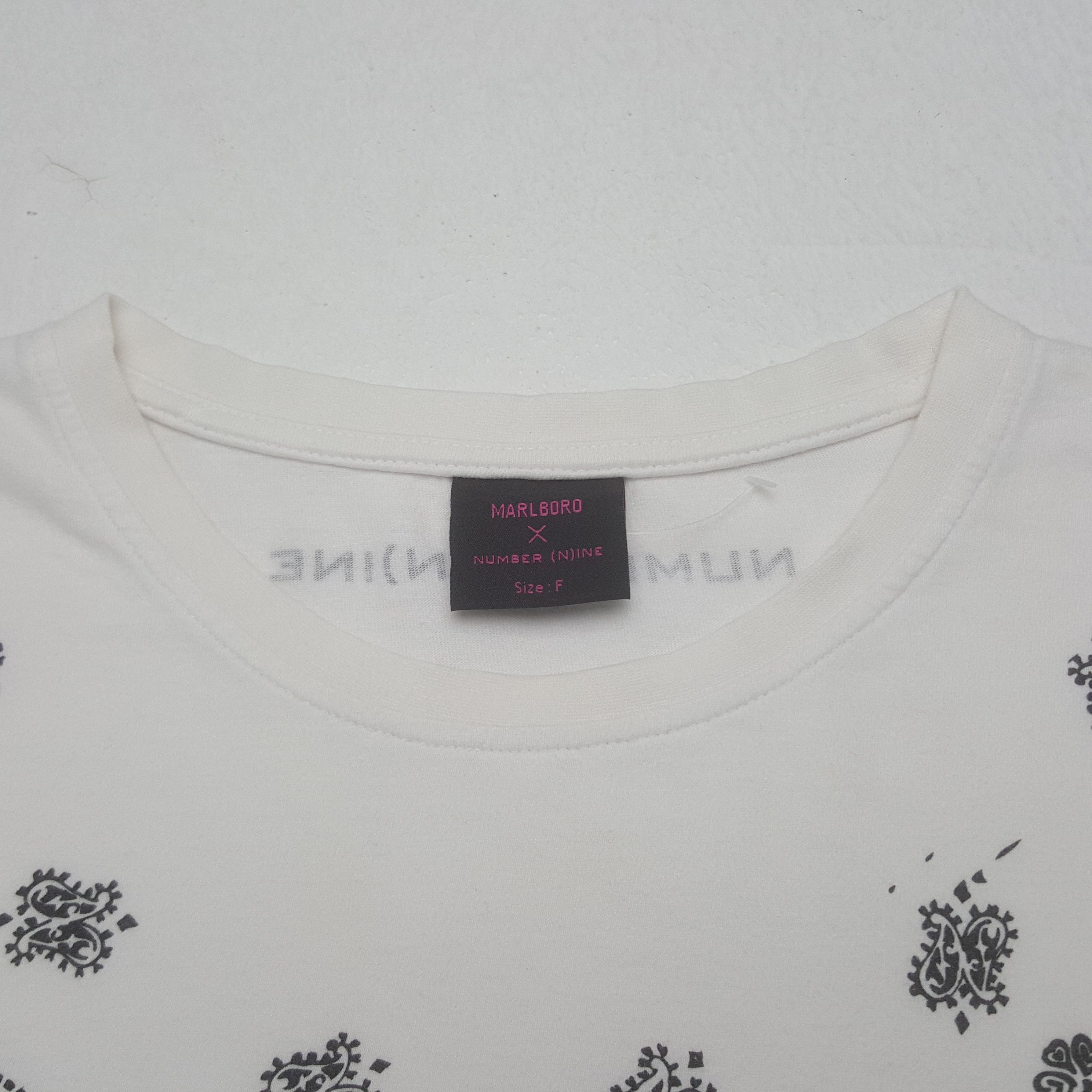 Marlboro × Number (N)ine × Vintage Vintage Marlboro X Number (N)ine Japanese Brand Tshirt Size US L / EU 52-54 / 3 - 5 Thumbnail
